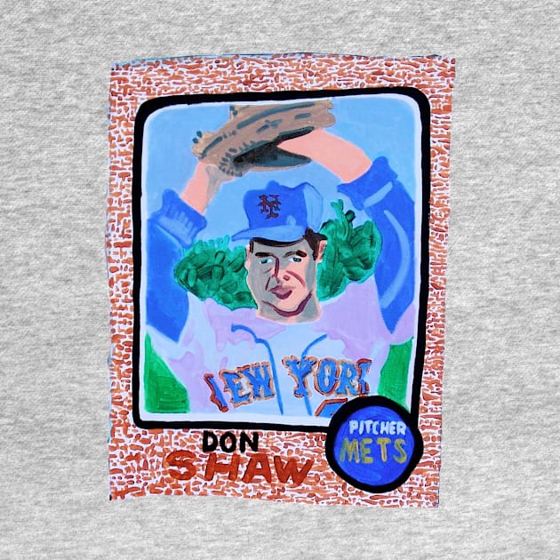 Don Shaw Baseball Card by SPINADELIC